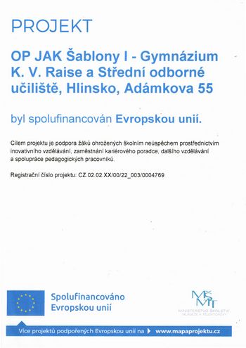 Publicita OP JAK Sablony I